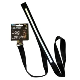 Light Up Dog Walking Leash Great For Night Walks Improves Safety Light Up Dog Walking Leash Great For Night Walks Improves Safety